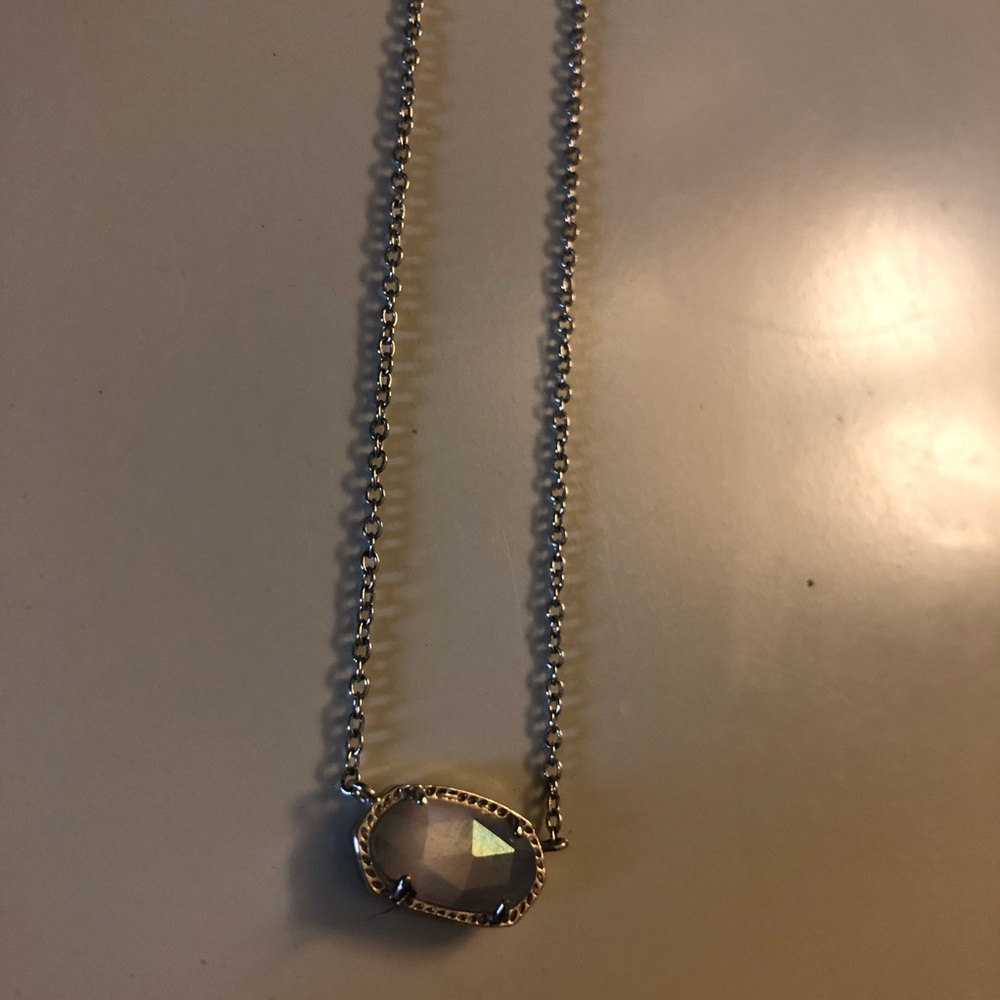 Kendra Scott Elisa Necklace in iridescent Slate